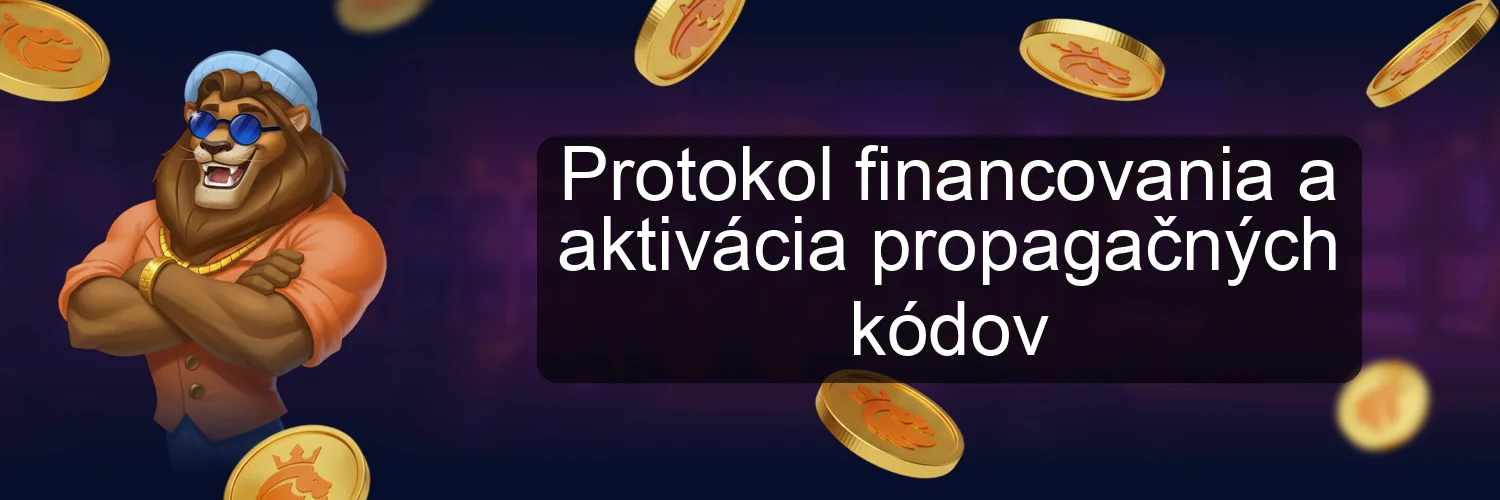 Protokol financovania a aktivácia propagačných kódov Protokol financovania a aktivácia propagačných kódov